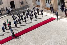 14. 4. 2021, Rim – Predsednik Pahor in italijanski predsednik Mattarella bosta skupaj obiskala Novo Gorico in Gorico (Quirinale)